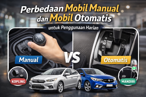perbedaan mobil manual dan otomatis